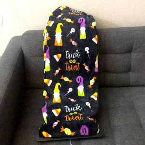 Trick or Treat Gnome Decorative Throw